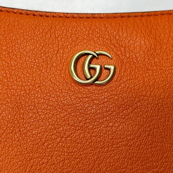 Gucci Hand Bag Orange Leather mon-1022-090925 - Picture 10 of 16
